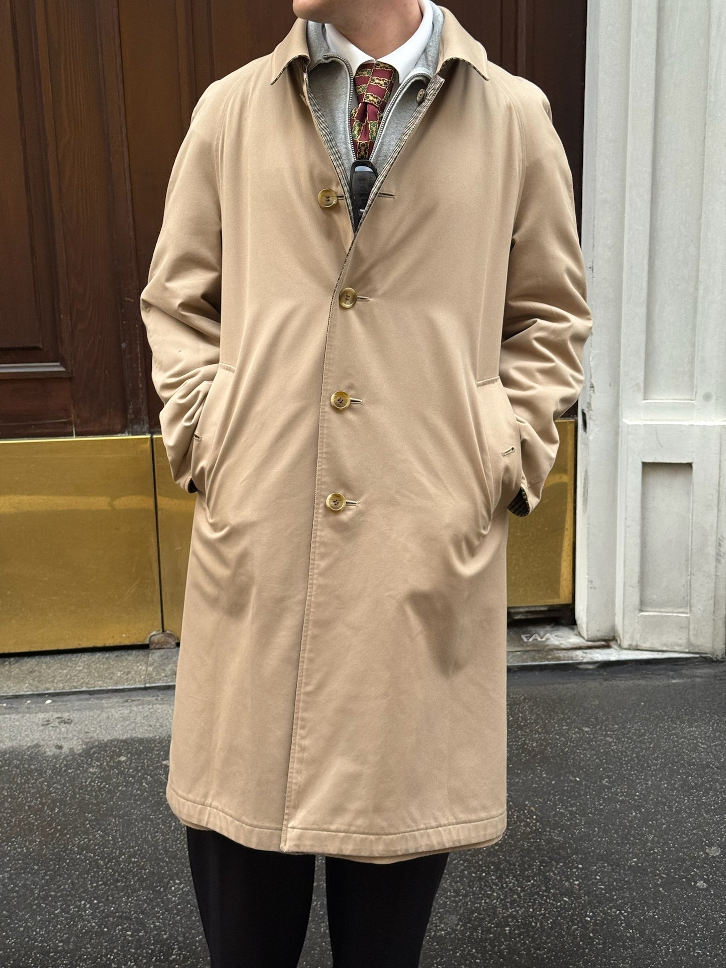 Burberry Vintage Trench Double Face Reversible
