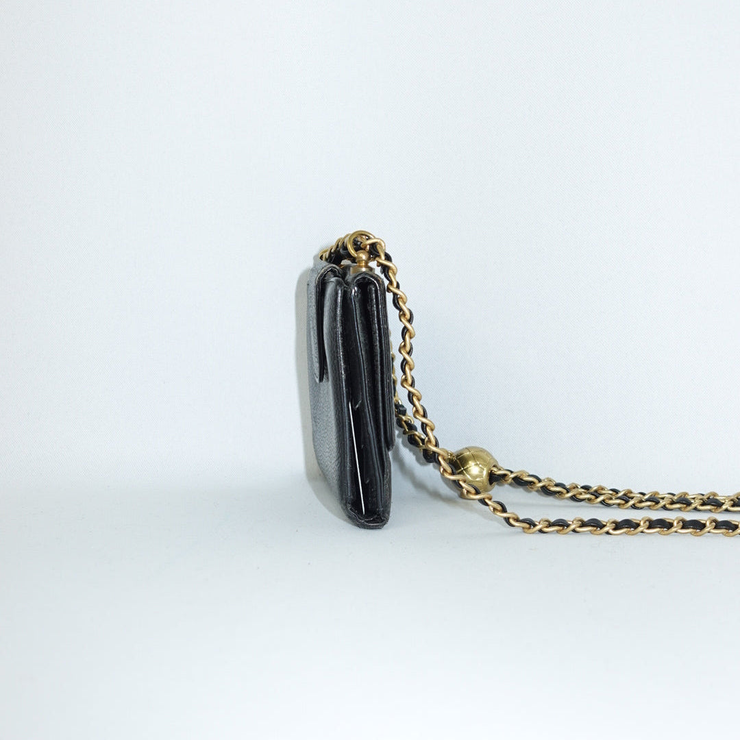 Chanel Mini Wallet w/ Chain
