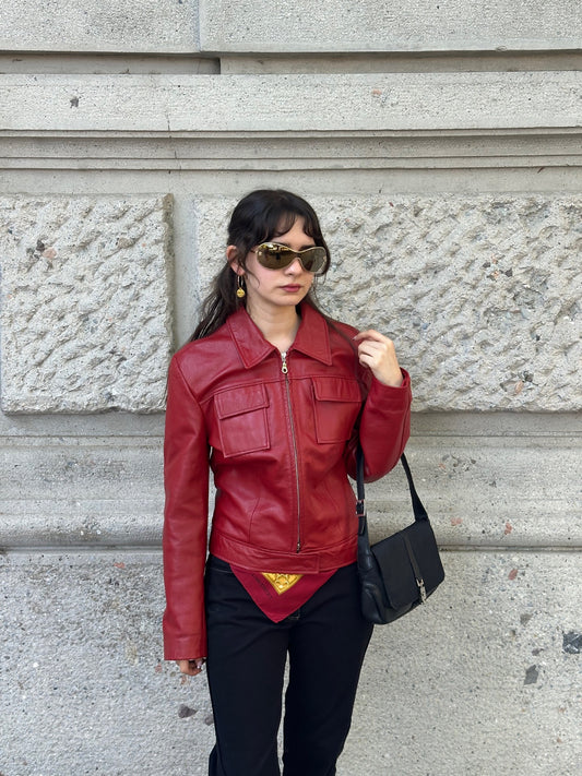 Red Leather Jacket