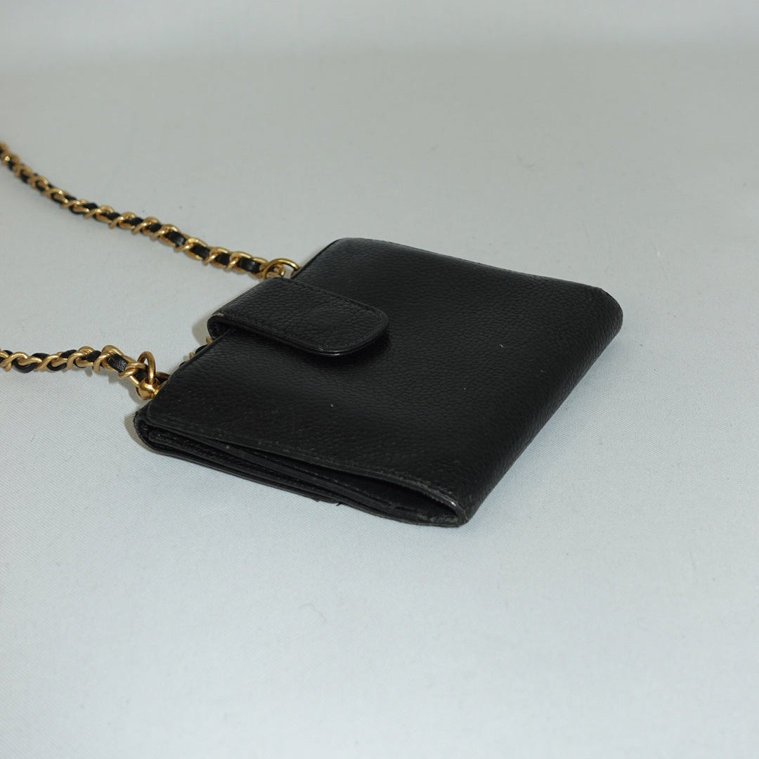 Chanel Mini Wallet w/ Chain
