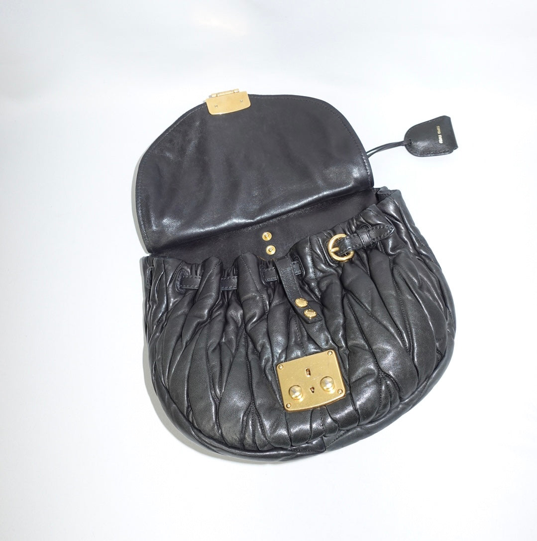 Miu Miu Matelassé Coffer Bag