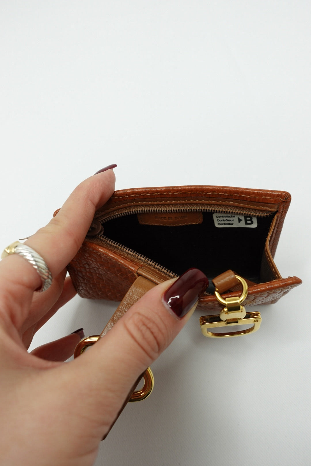 Dior Caramel Brown Vintage Wallet