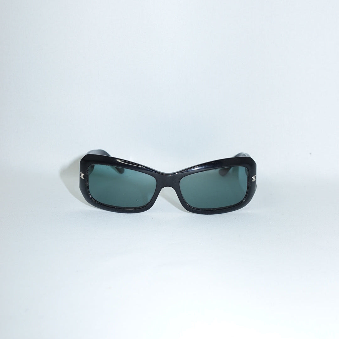 Chanel Y2K Black Sunglasses
