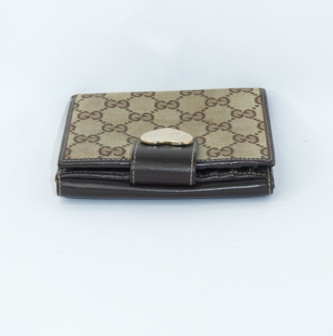 Gucci Brown Monogram Wallet