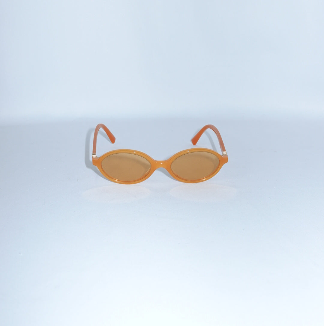 Miu Miu Orange Regard Sunglasses