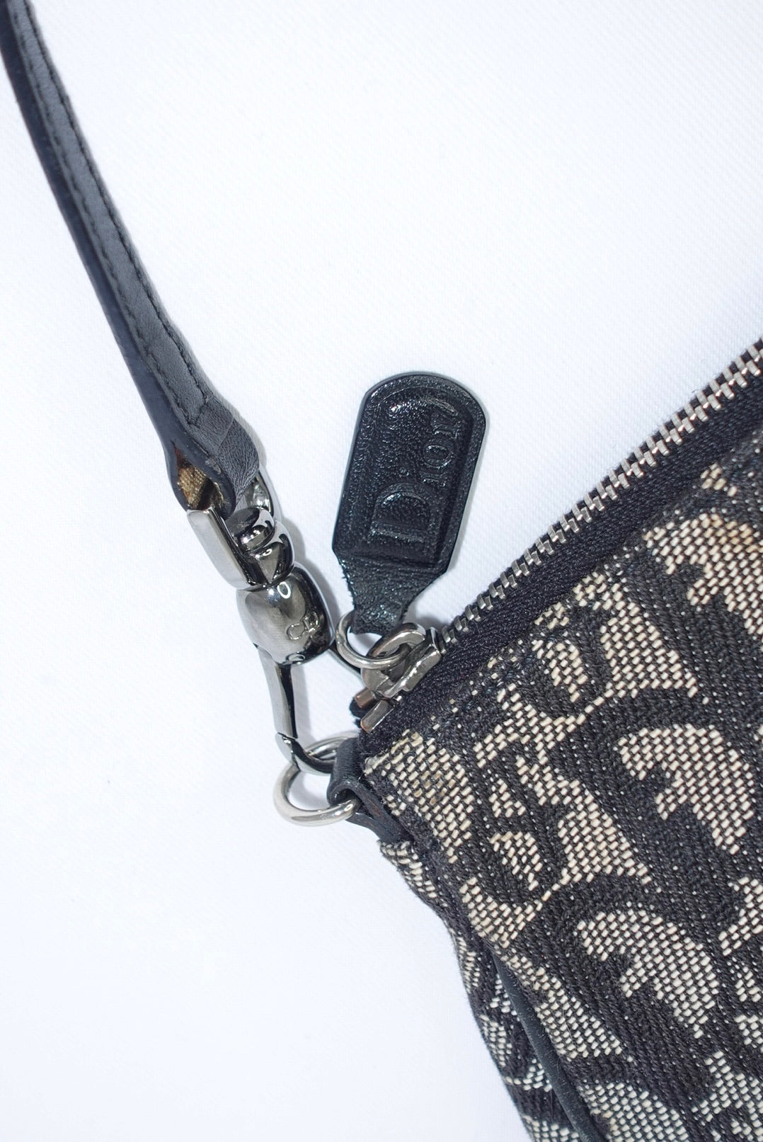 Christian Dior Mini Saddle Monogram Canvas Shoulder Bag