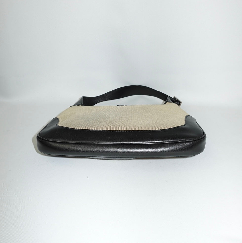 Gucci Jackie Black & Beige Bag