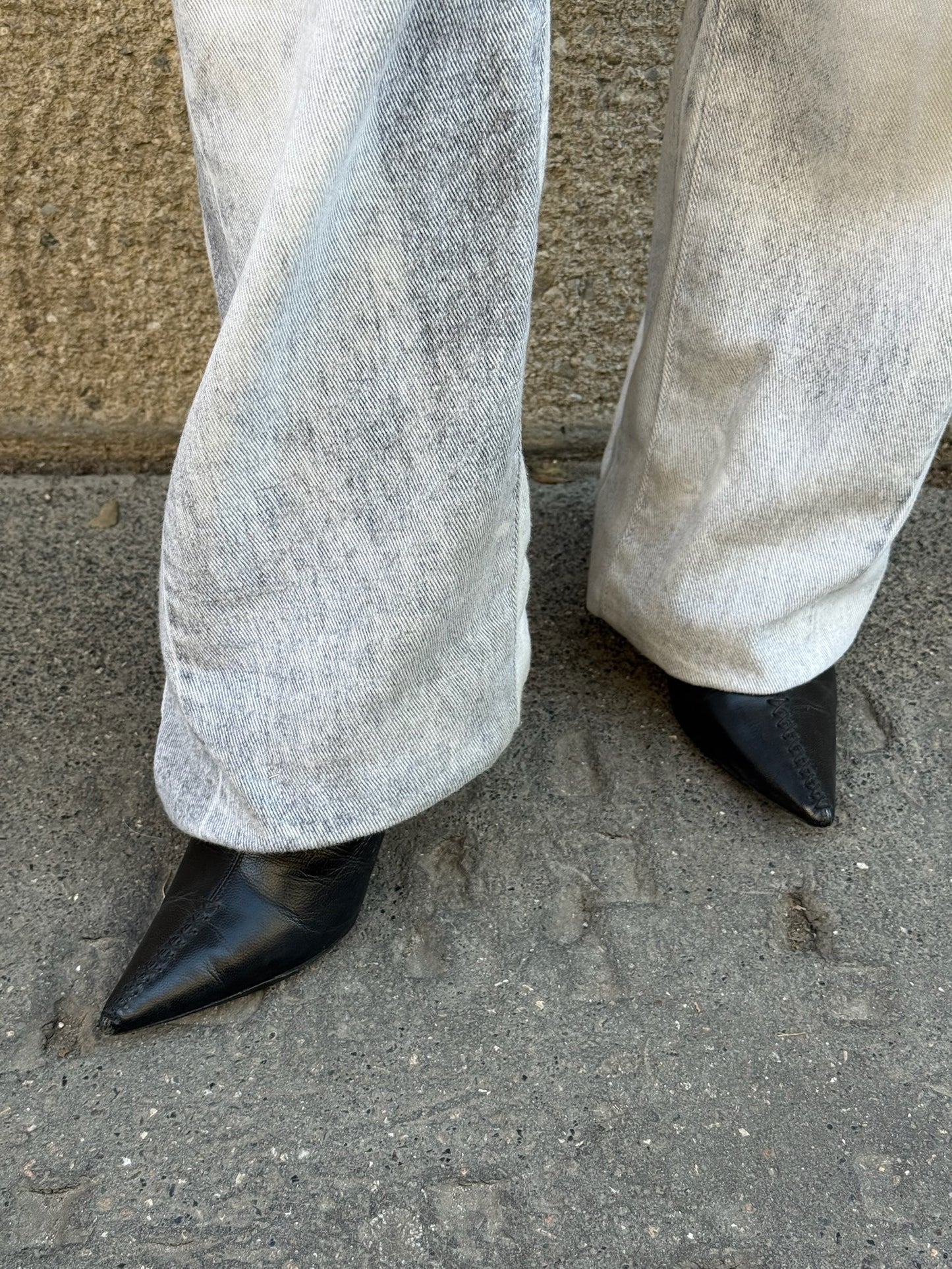 Yves Saint Laurent Vintage Laceup Boots 36.5