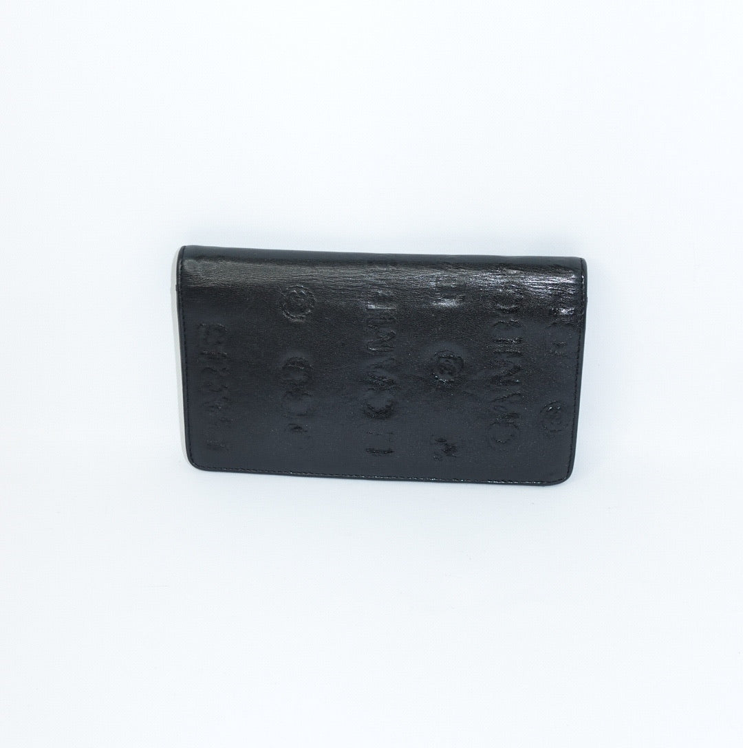 Chanel Black Leather Wallet