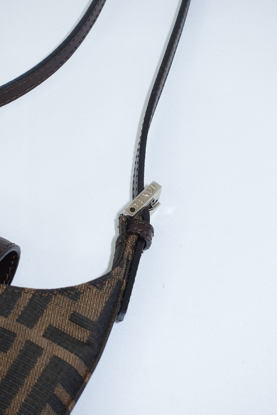 Fendi Monogram Zucca Vintage Bucket Bag
