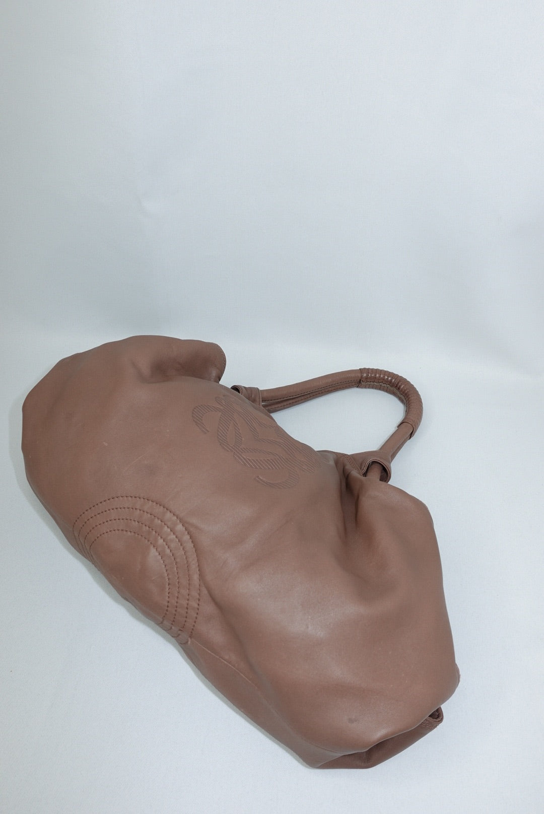 Loewe Vintage Shoulder Bag Taupe