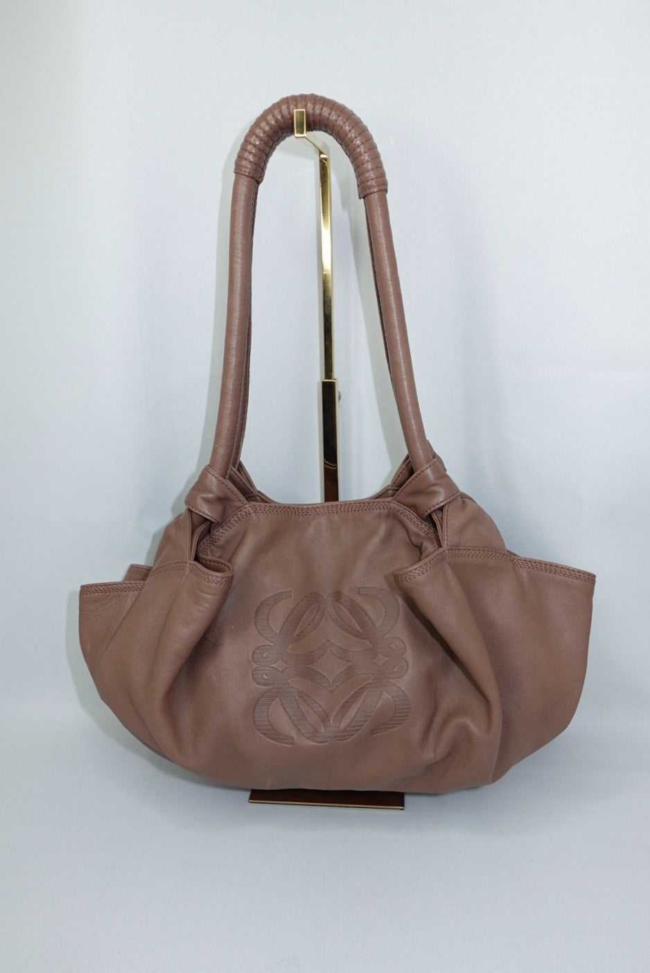 Loewe Vintage Shoulder Bag Taupe