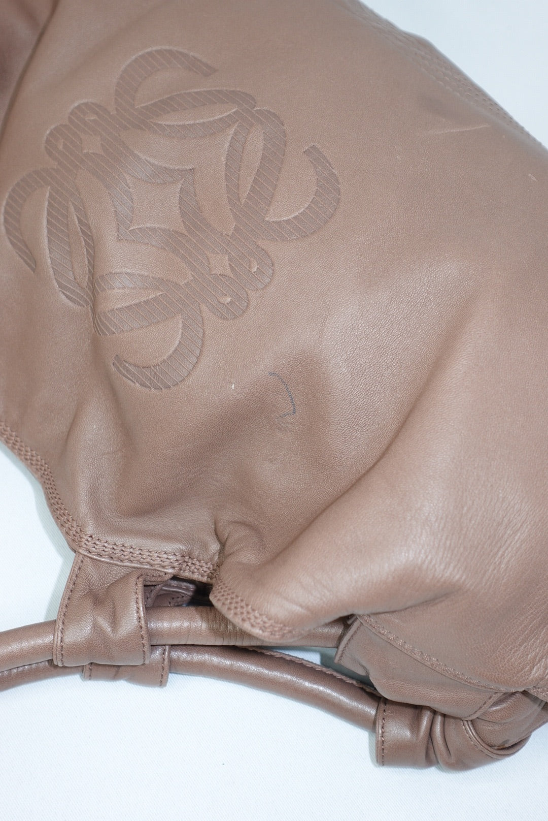 Loewe Vintage Shoulder Bag Taupe