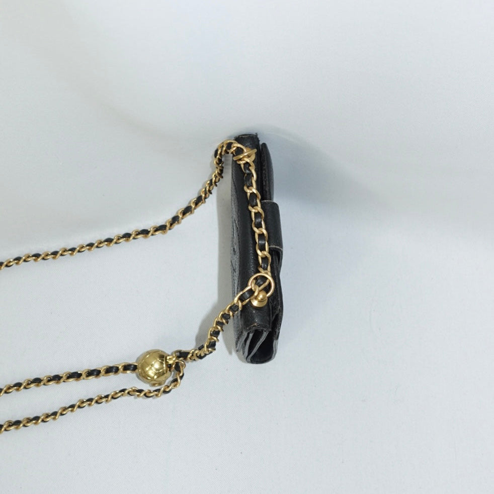 Chanel Mini Wallet w/ Chain