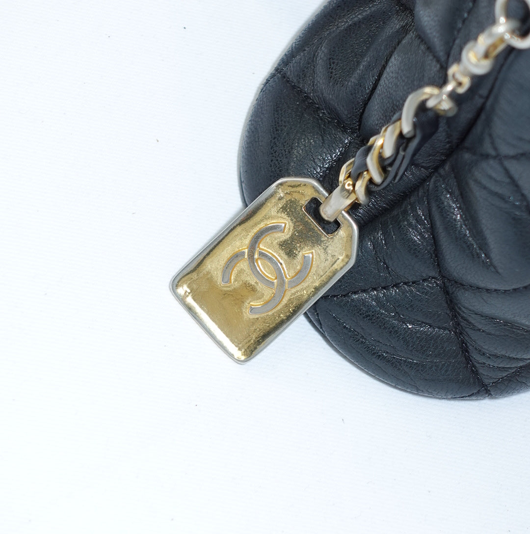 Chanel Quilted Dome Shoulder Bag