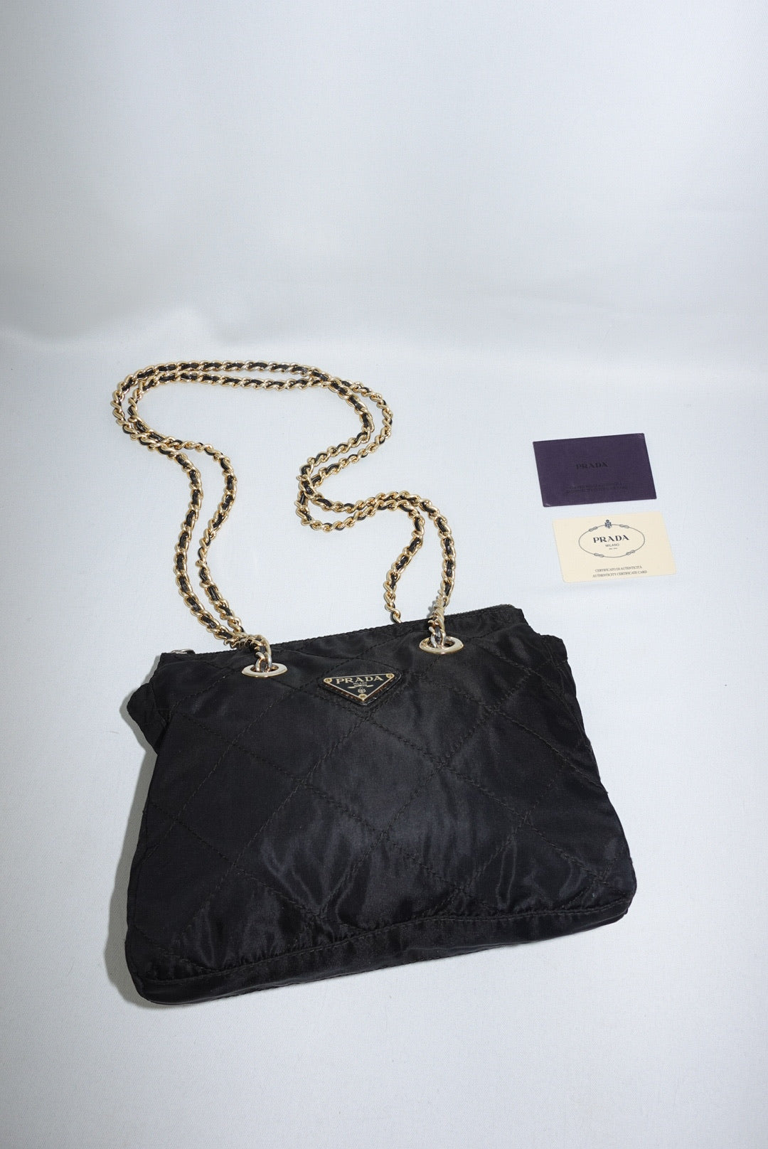 Prada vintage nylon bag classic 1980s Italian luxury craftsmanship