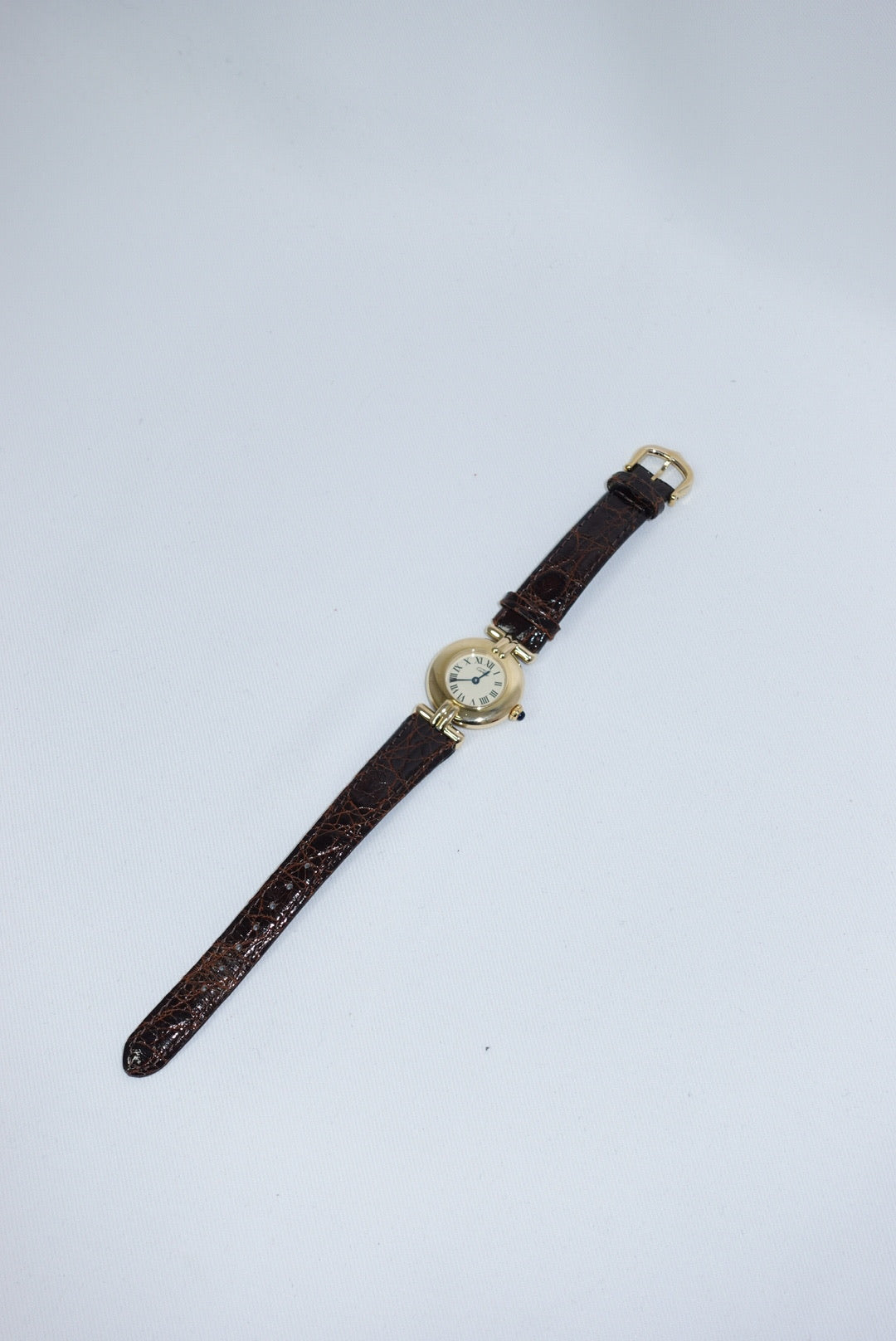 Cartier Must Colisée 24mm Gold Plated Vintage Watch