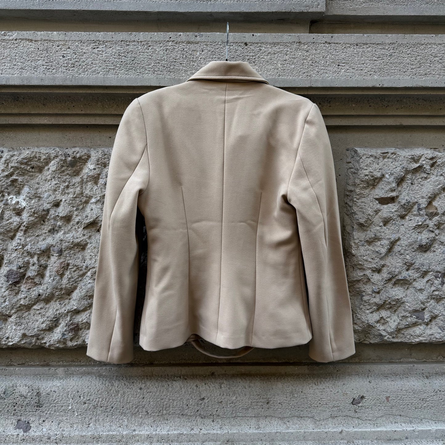 Beige Tailored Set (skirt + blazer)