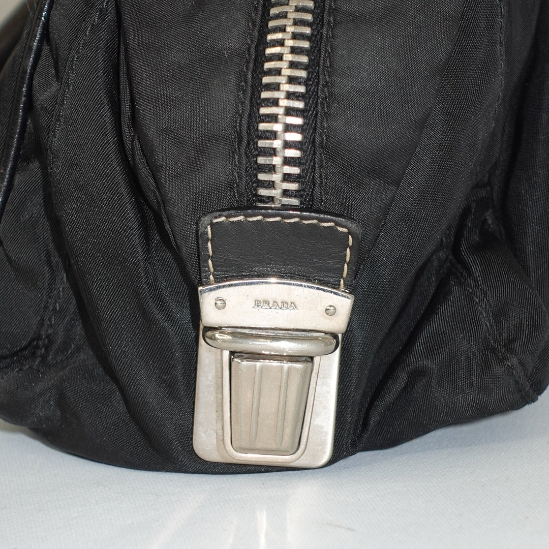 Prada Nylon Black Shoulder Bag
