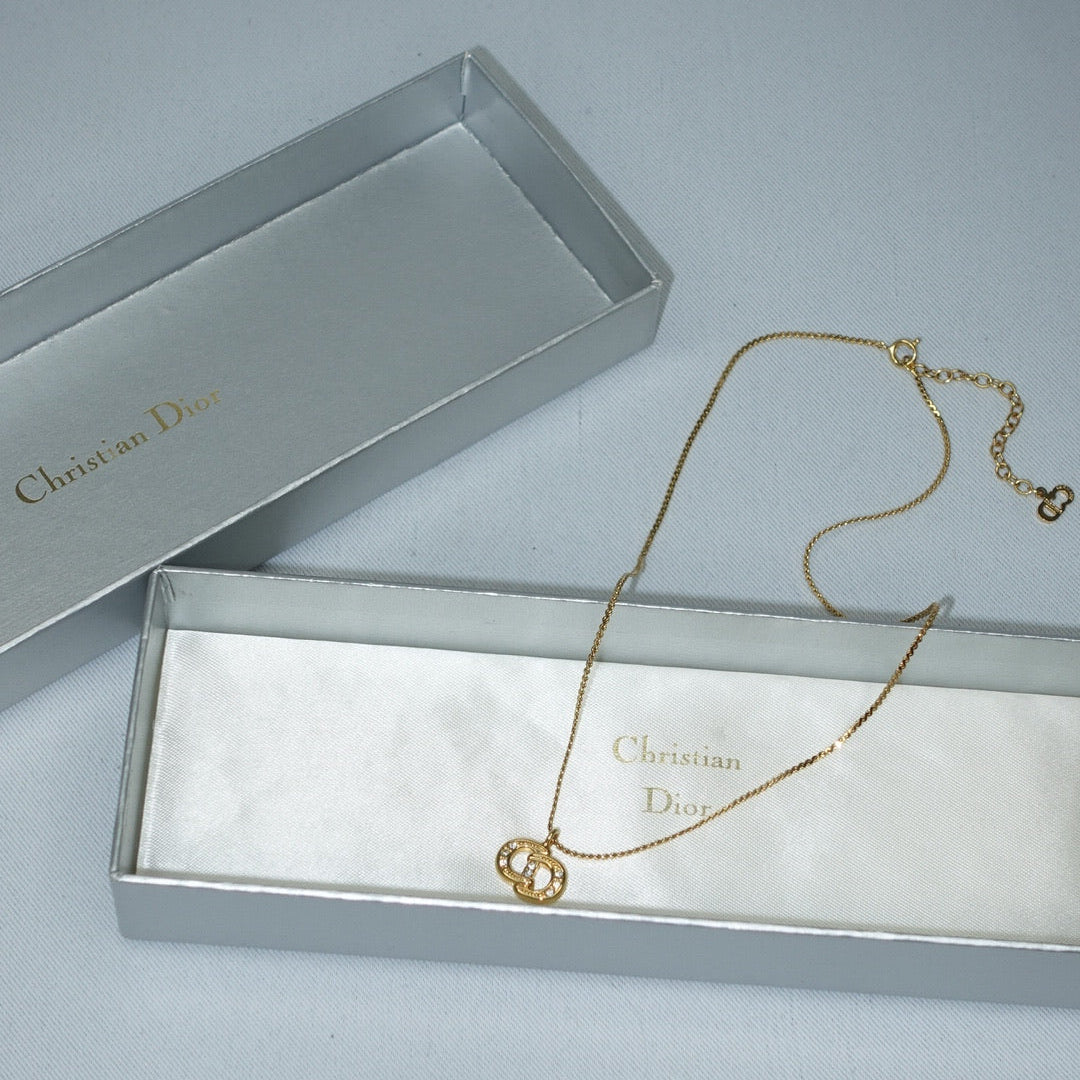 Christian Dior Crystal Necklace