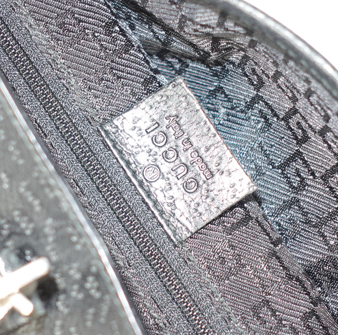 Gucci Black Jackie w/ Bamboo Handle