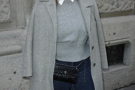 Chanel Re-Worked Flap Vintage Camellia Limited Edition Wallet with Chain