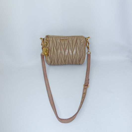 Miu Miu Beige Crossbody