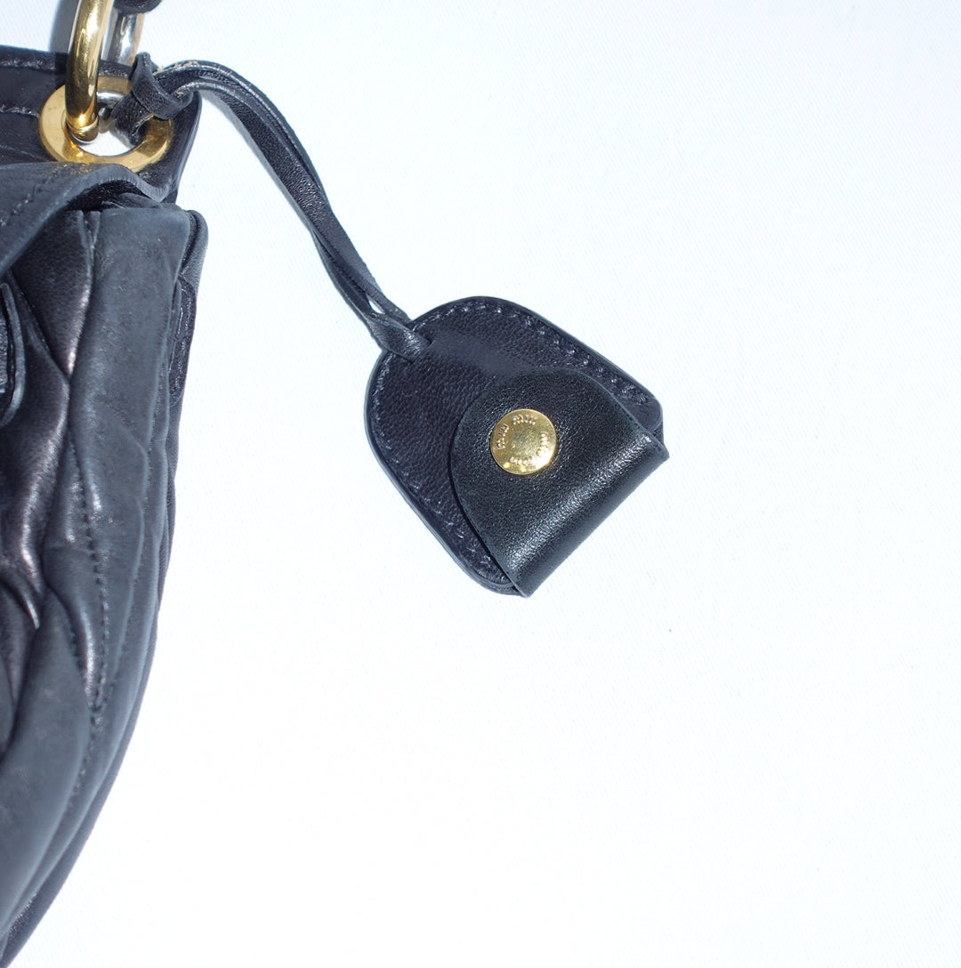 Miu Miu Matelassé Coffer Bag