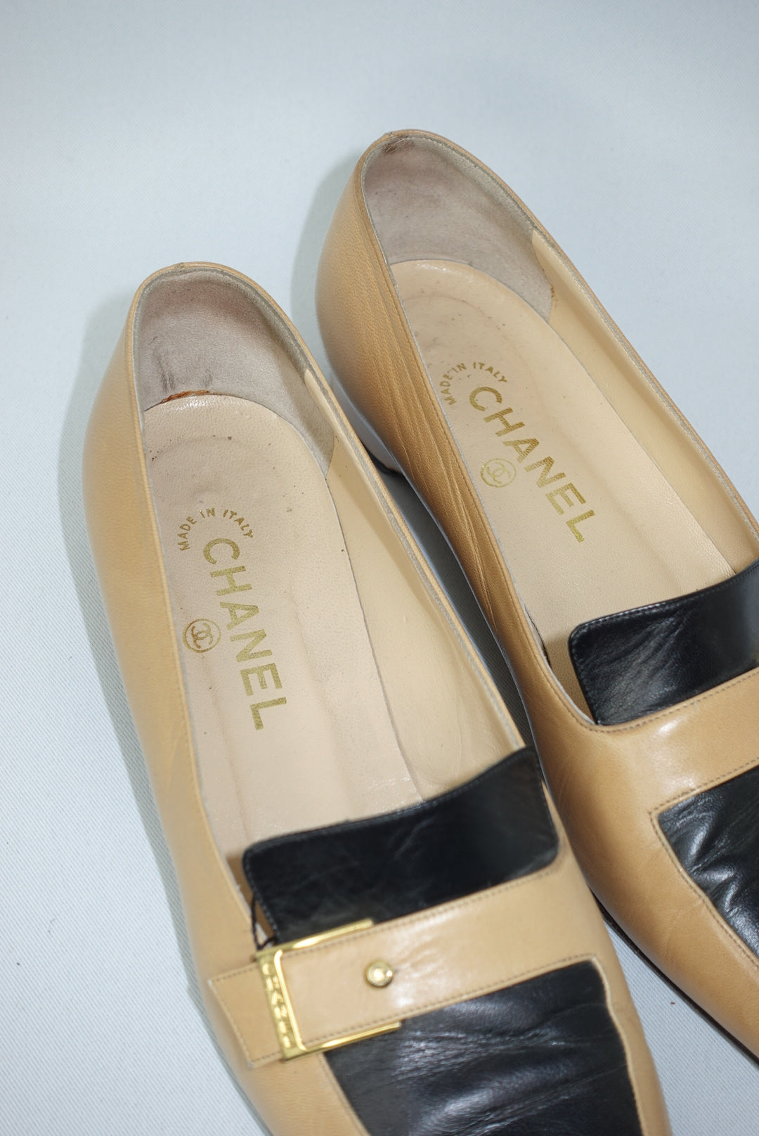 Chanel Vintage Loafers Shoes 41