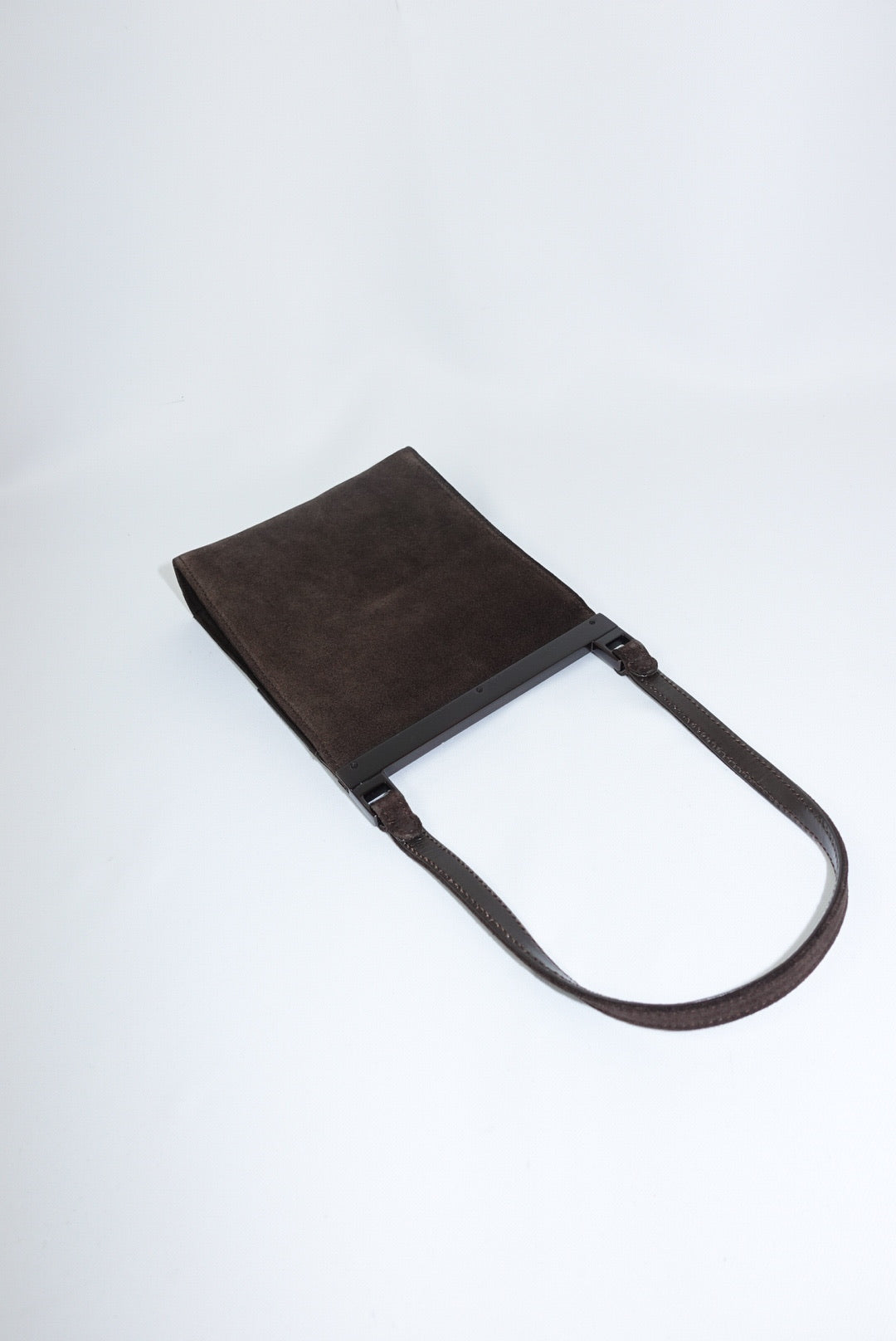 Gucci Brown Suede Vintage Mini Bag