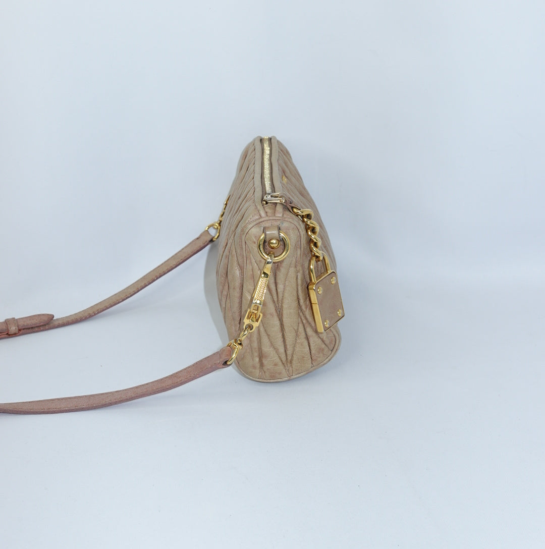 Miu Miu Beige Crossbody
