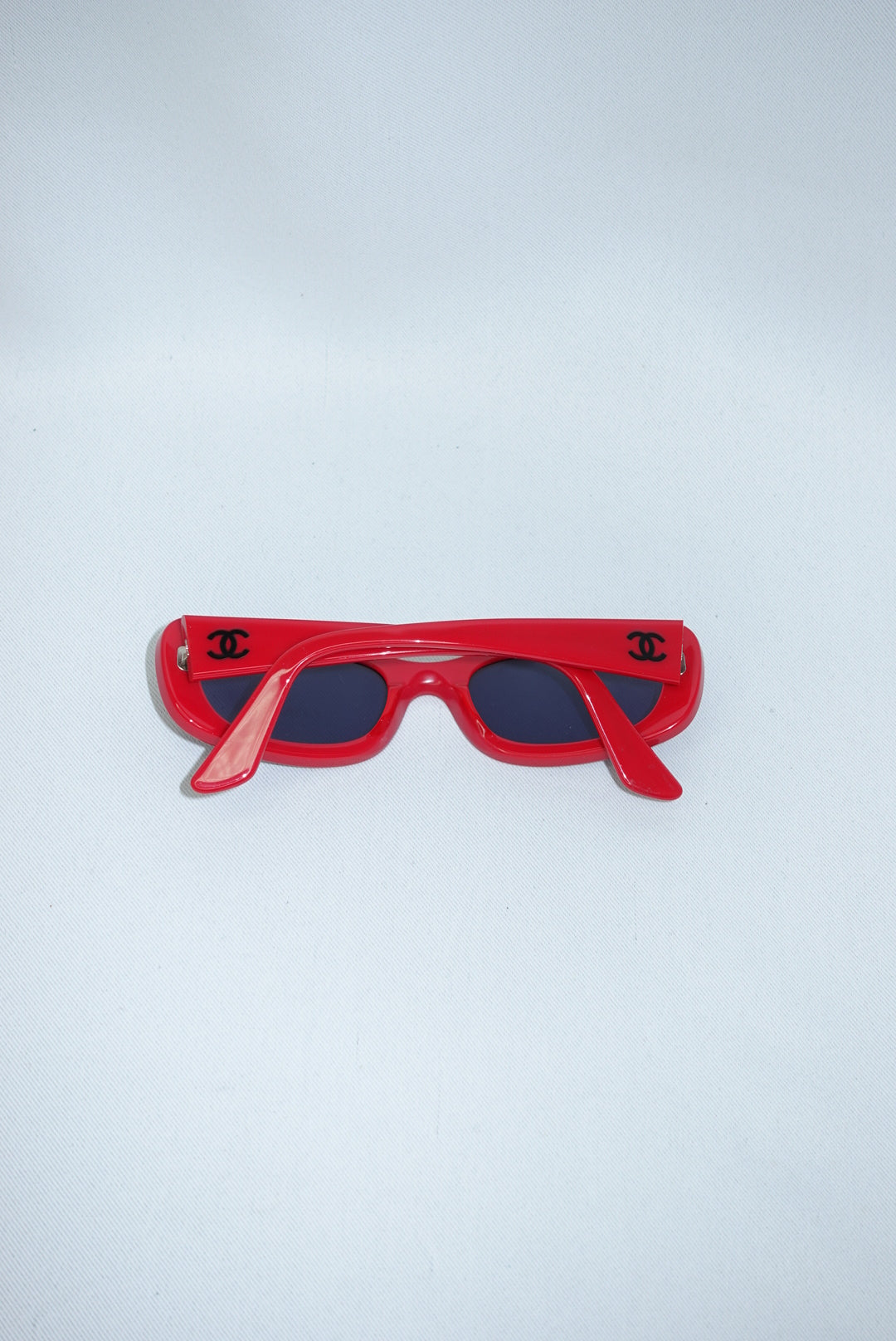 Chanel Vintage Red Sunglasses