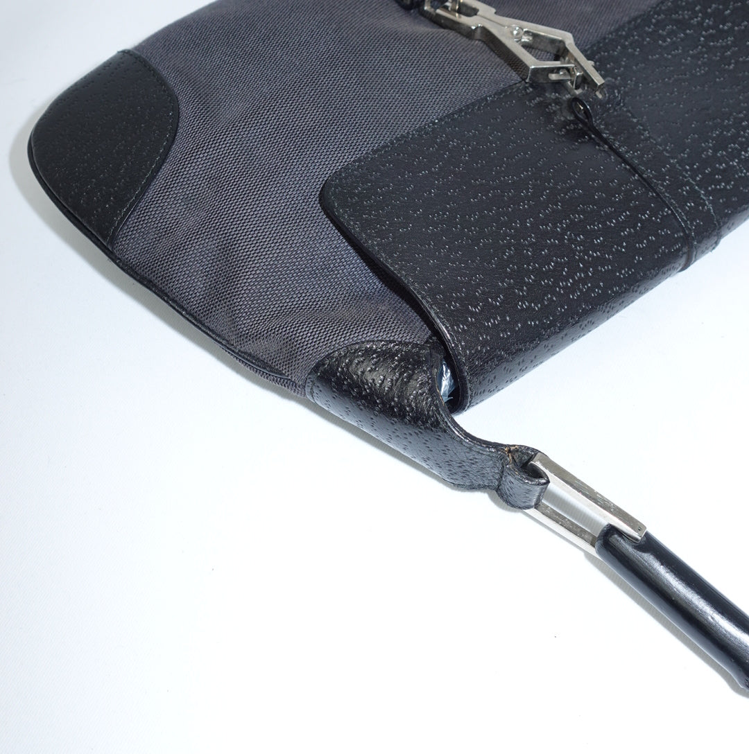 Gucci Black Jackie w/ Bamboo Handle