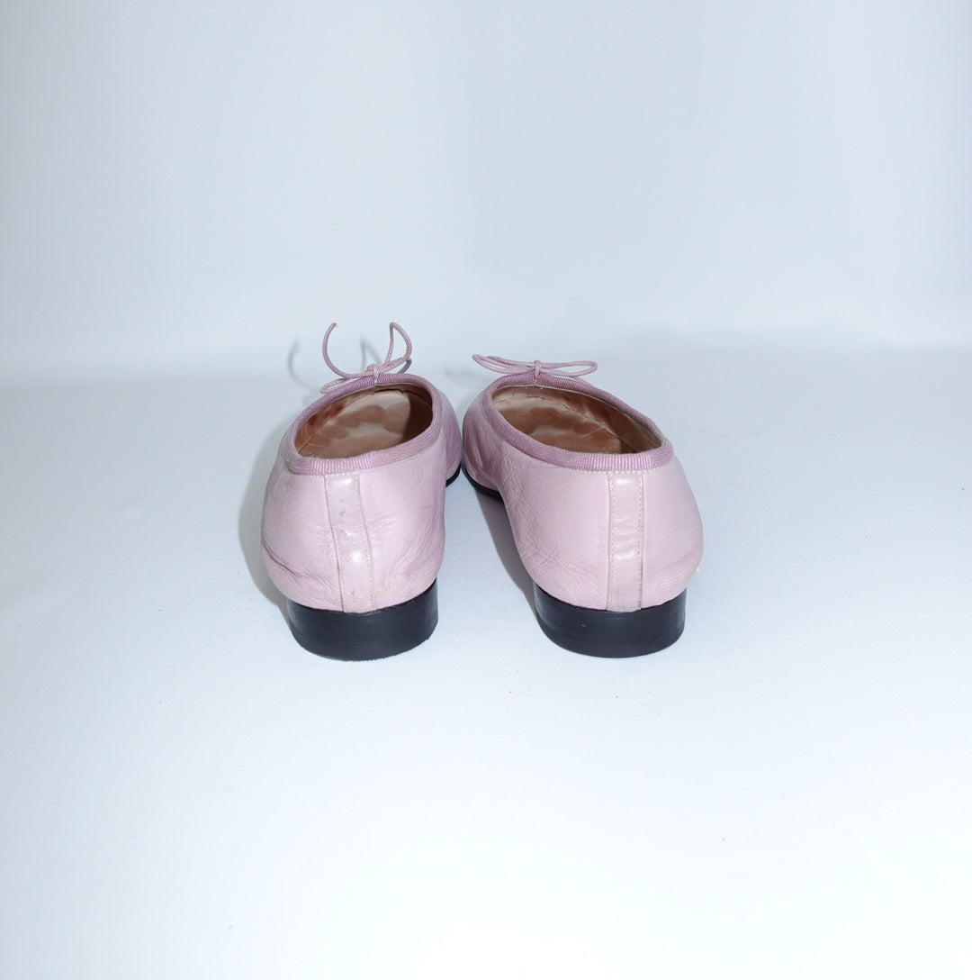 Chanel Pink Ballet Flats 39.5