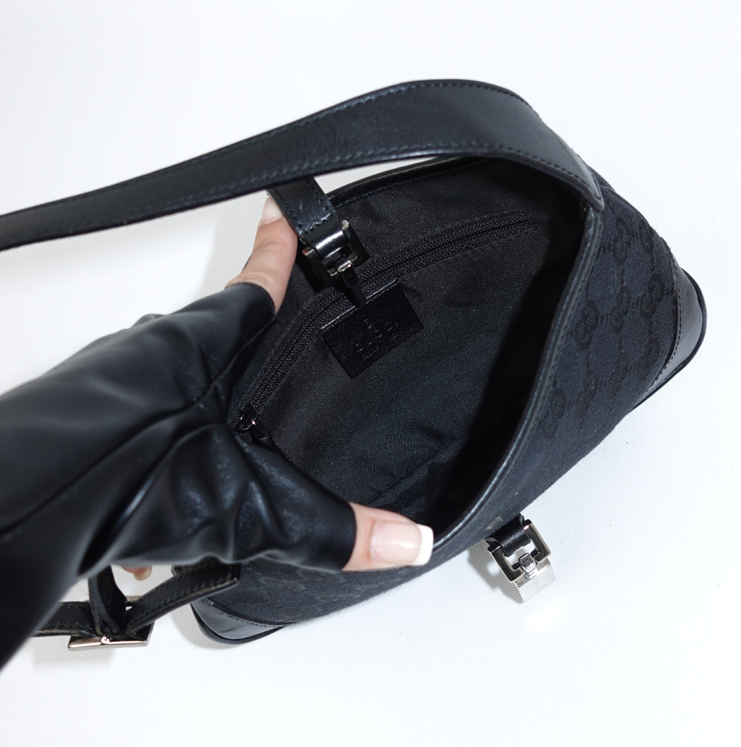 Gucci Jacki Mini Black Canvas