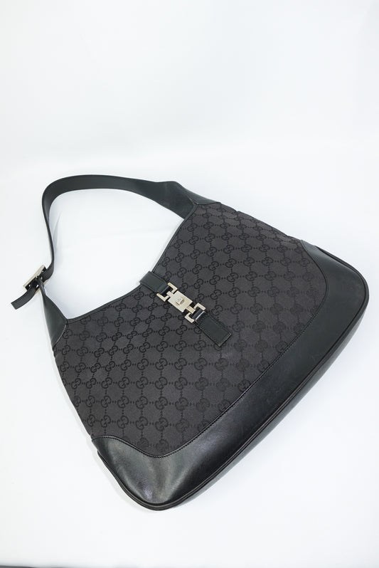 Gucci Vintage Jackie Black Shoulder Bag