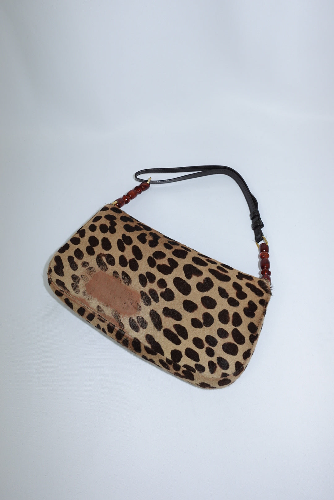Christian Dior Malice Cheetah Ponyhair Shoulder Bag