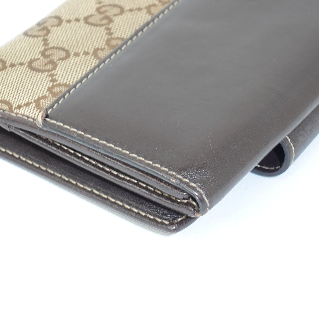 Gucci Brown Monogram Wallet