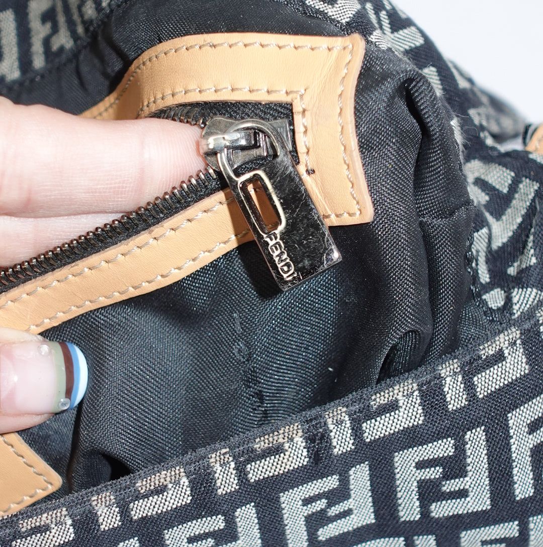 Fendi Mamma Black Baguette