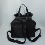 prada embellished backpack black