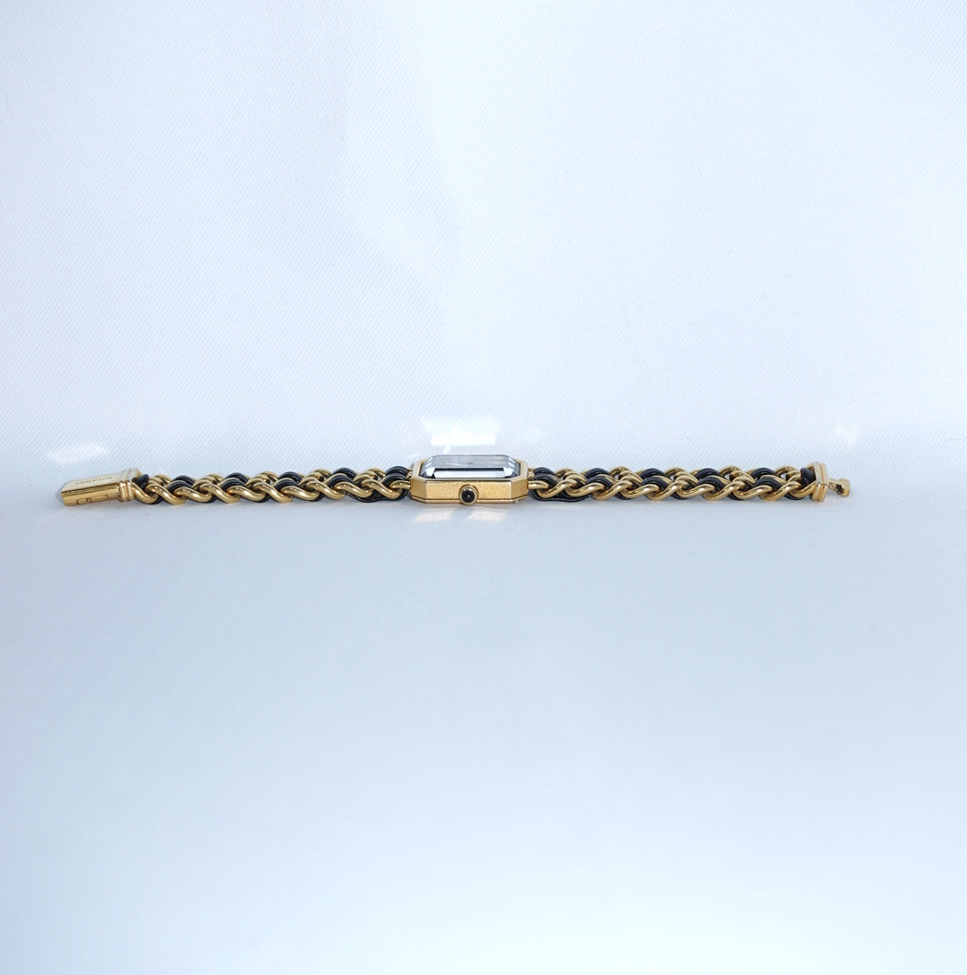 Chanel Vintage Première M Watch Gold and Black