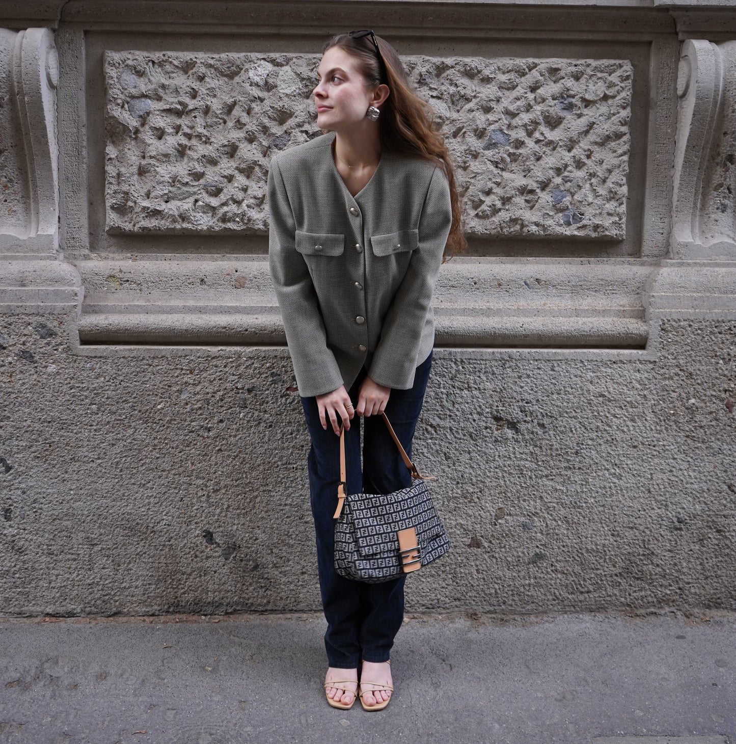 Fendi Mamma Black Baguette