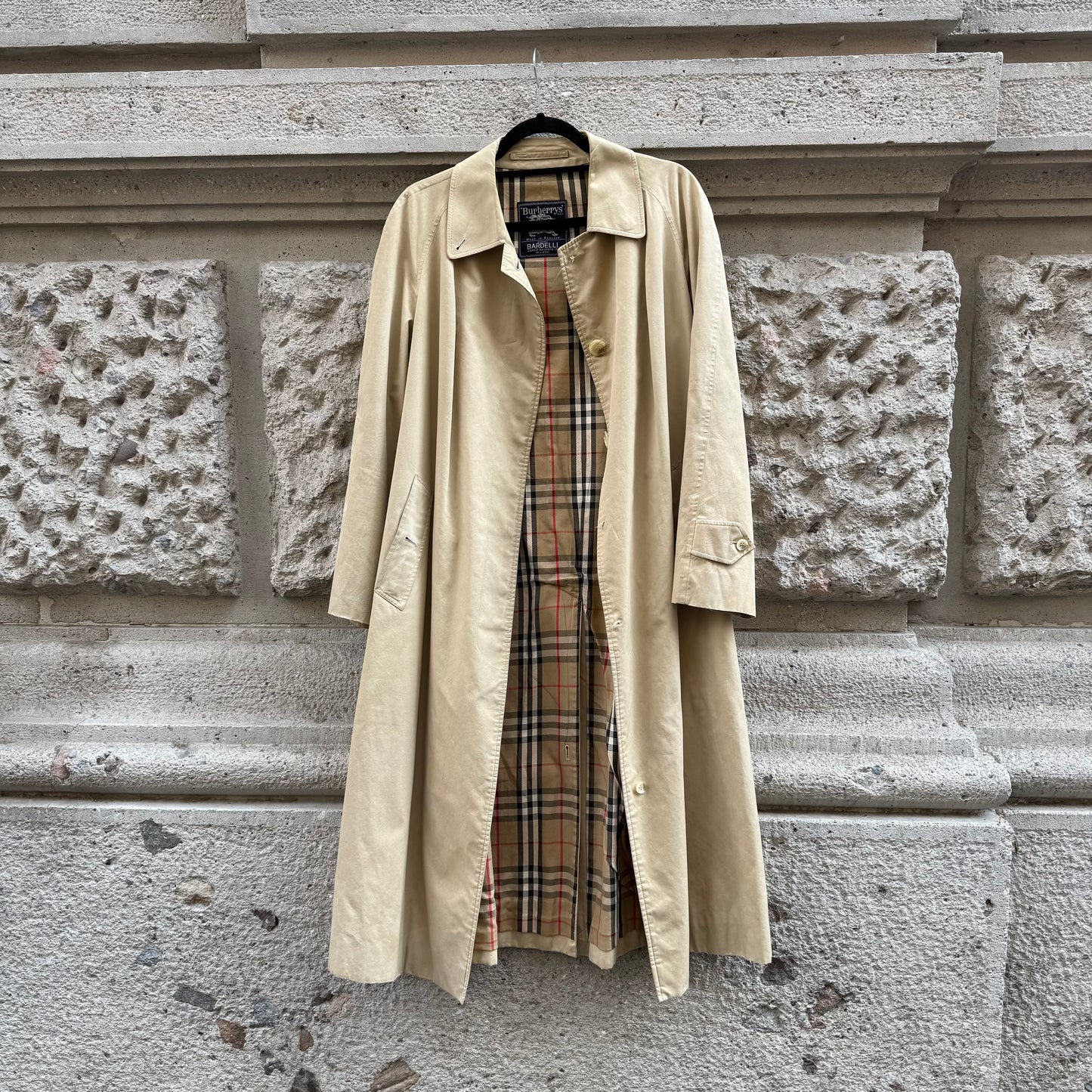 Burberry Vintage Trench lungo beige