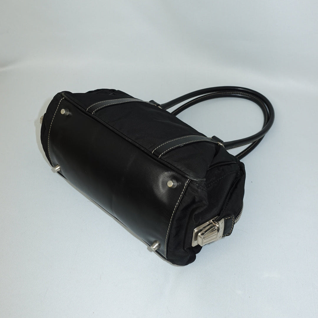 Prada Nylon Black Shoulder Bag