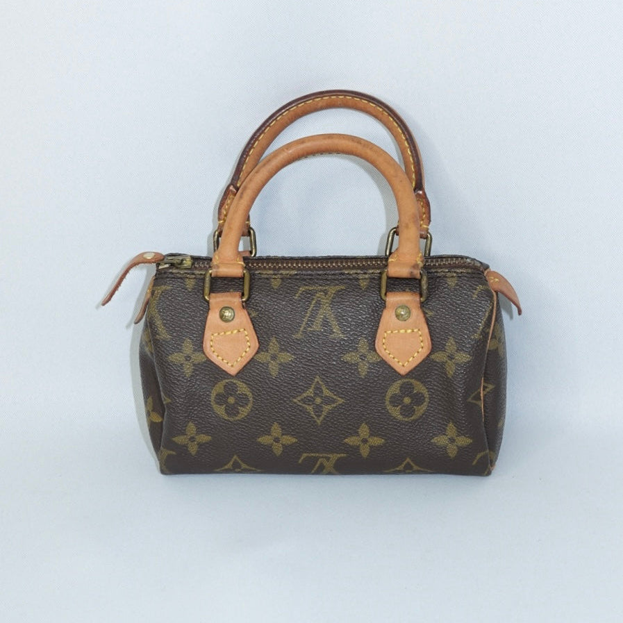Louis Vuitton Nano Speedy Monogram Canvas Mini Top Handle Bag