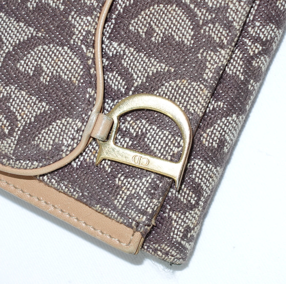 Dior Brown Monogram Wallet