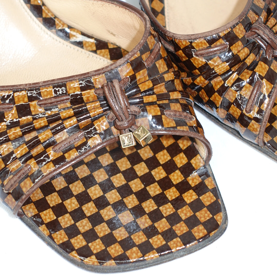 Louis Vuitton Damier Mules 39.5