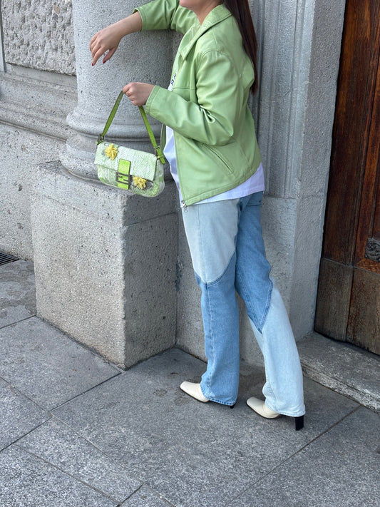 Off-White Patchwork Jeans
