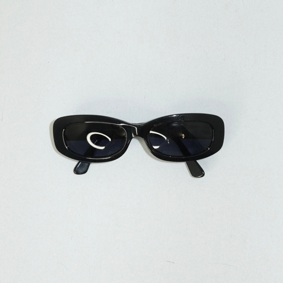 Chanel Camelia Black Sunglasses