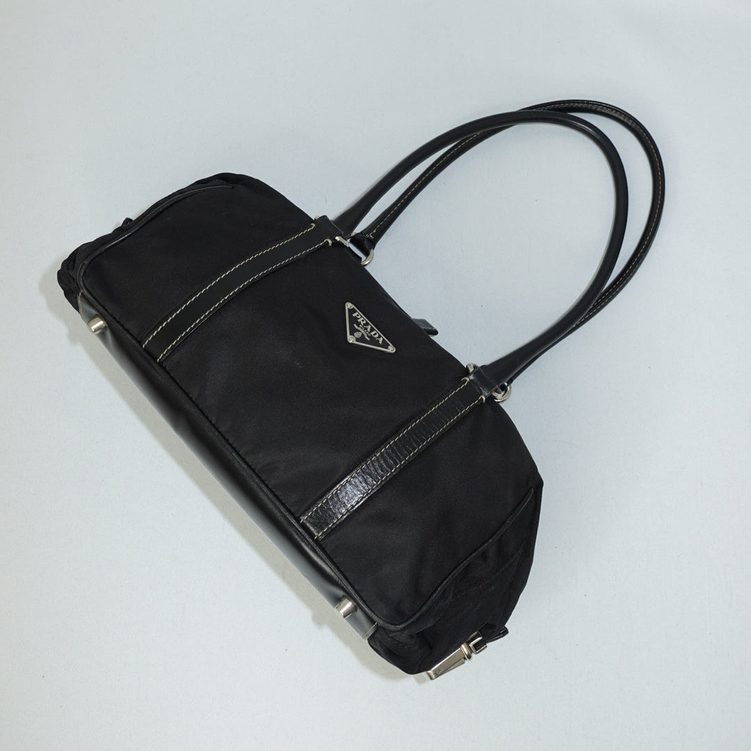 Prada Nylon Black Shoulder Bag